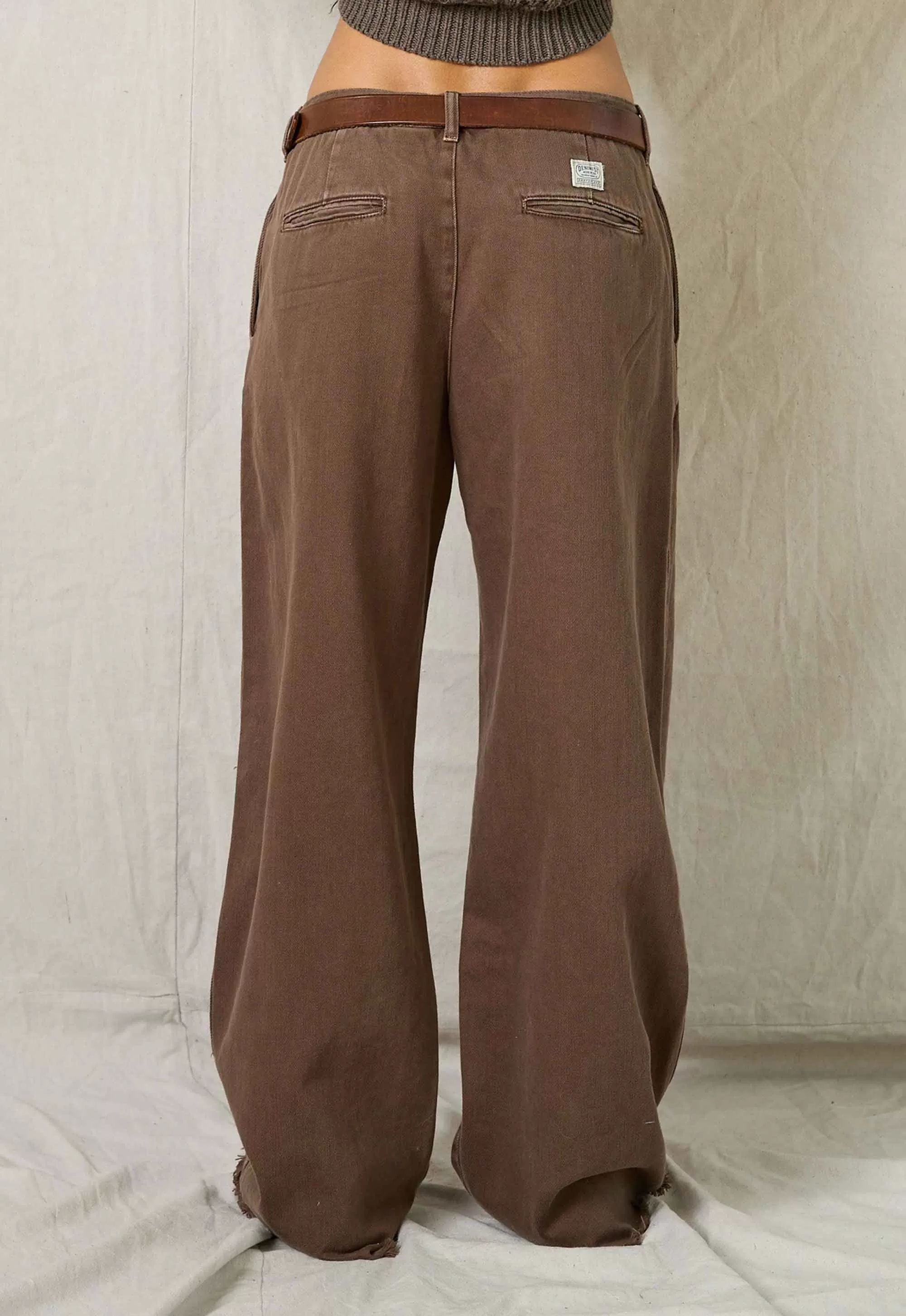 blair double pleated pant