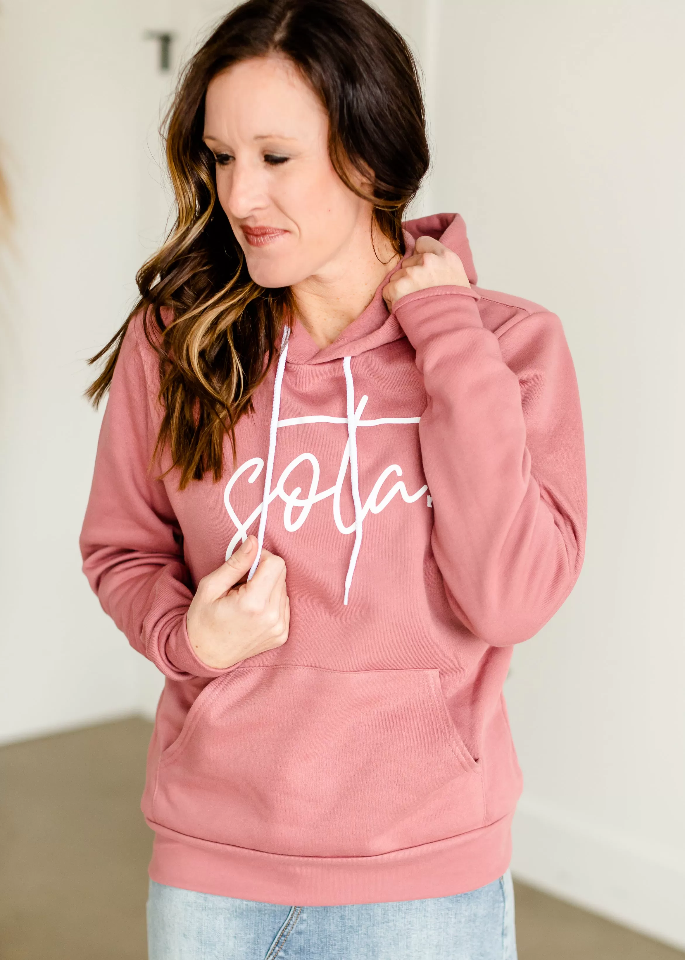 Blush Sota Hooded Sweatshirt - FINAL SALE