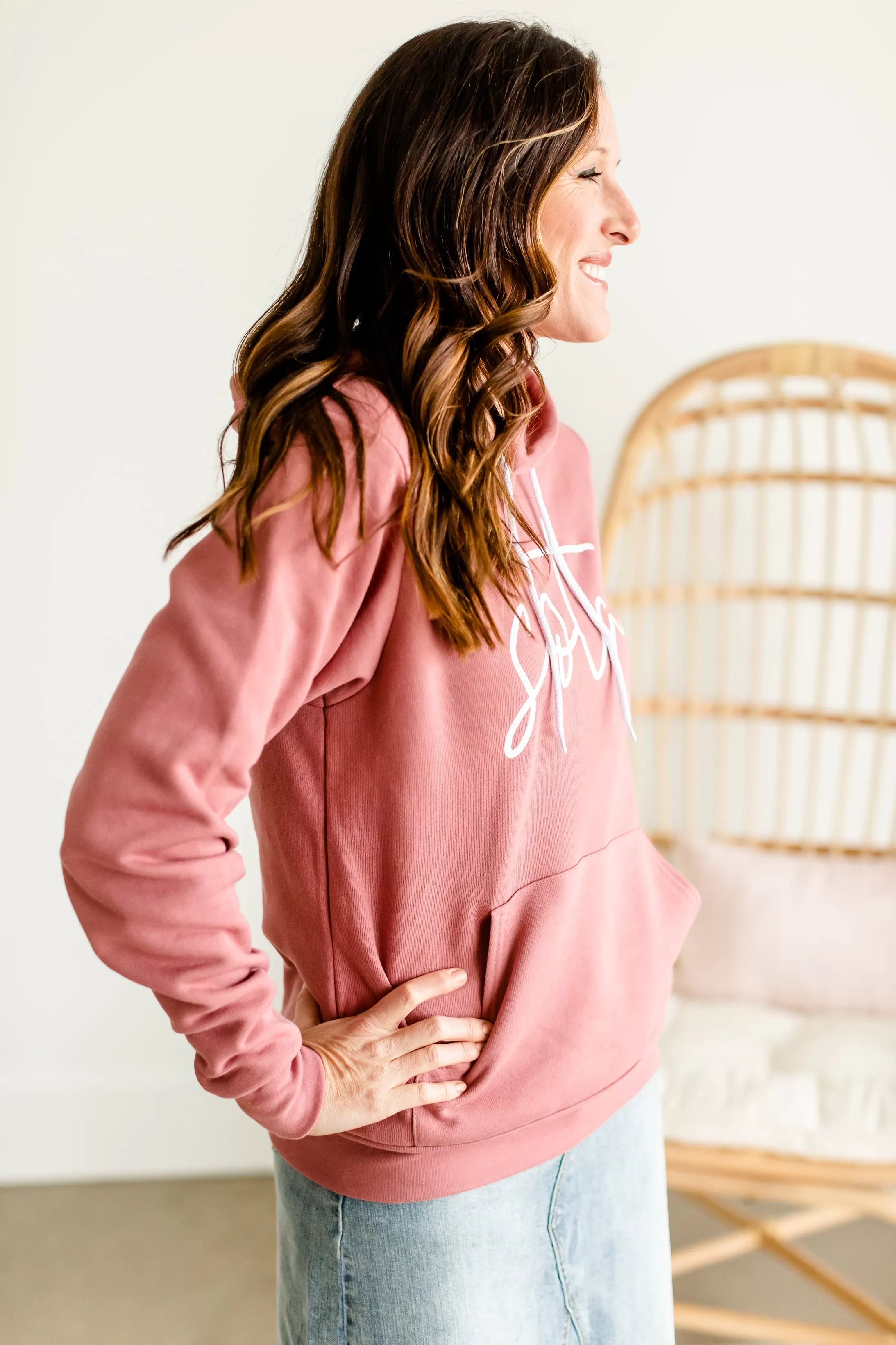 Blush Sota Hooded Sweatshirt - FINAL SALE