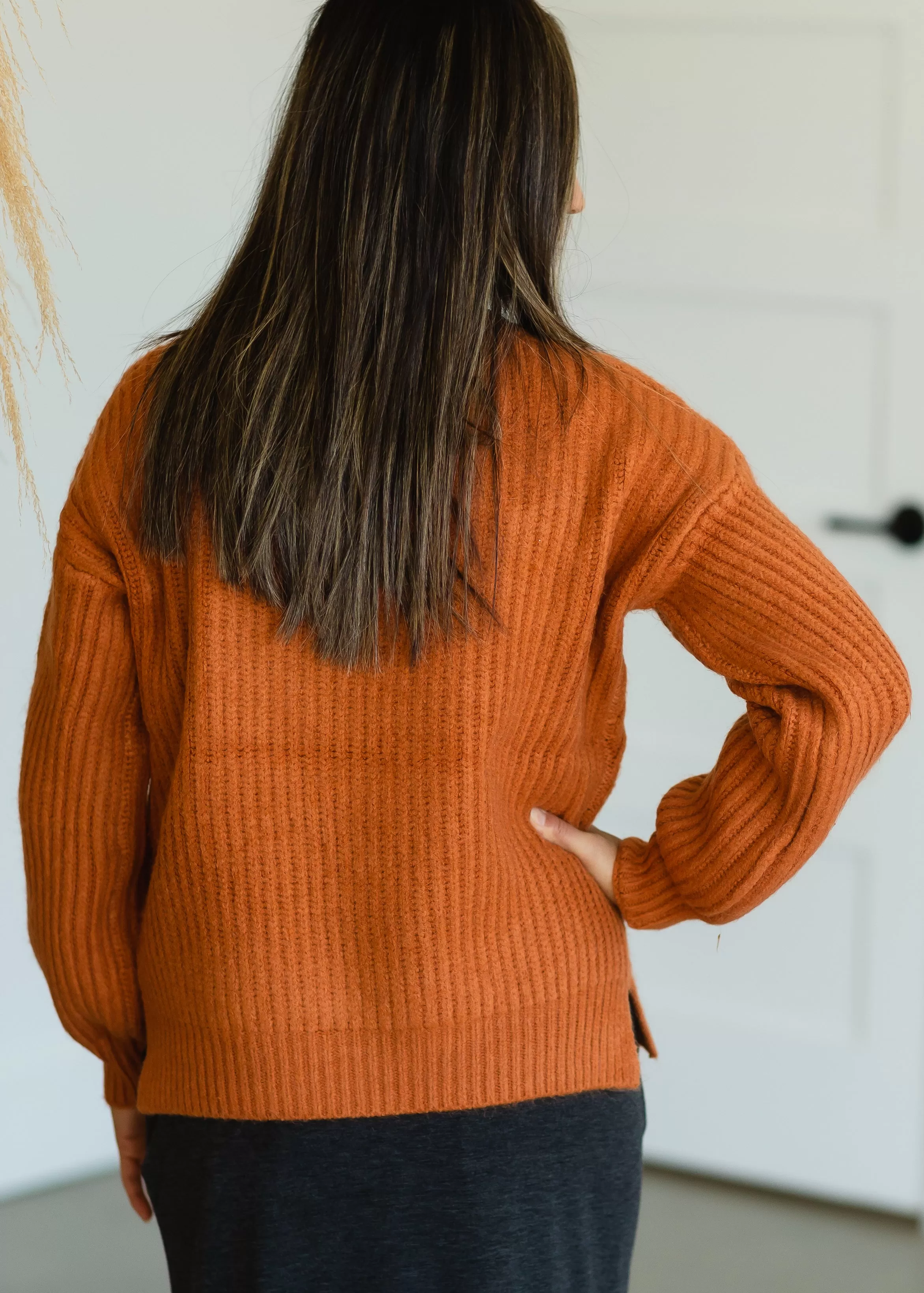 Bonnie Toffee Woven Sweater - FINAL SALE