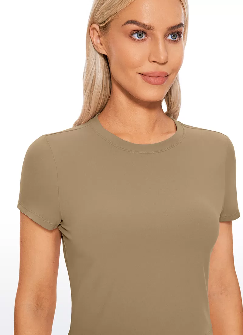 Butterluxe Cropped Short Sleeve