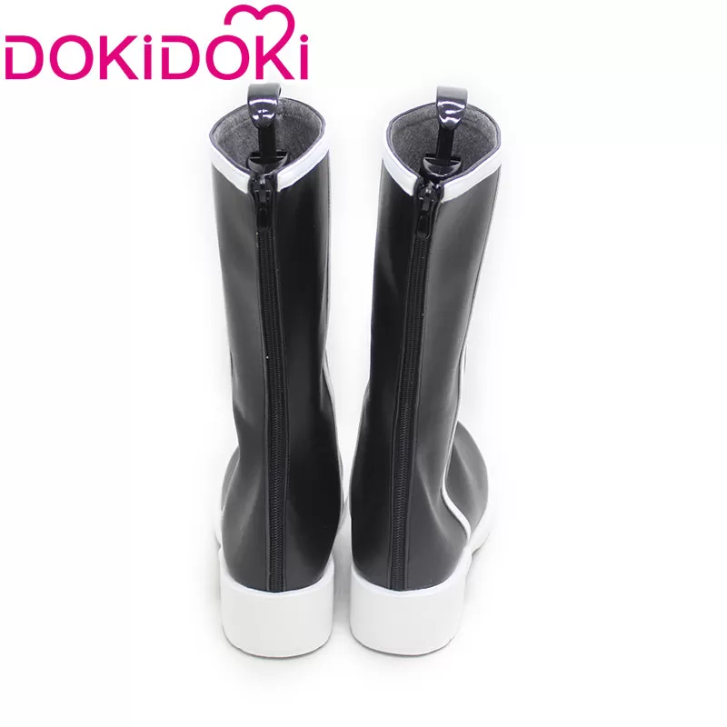 DokiDoki Anime Cosplay  Shoes Black Boots