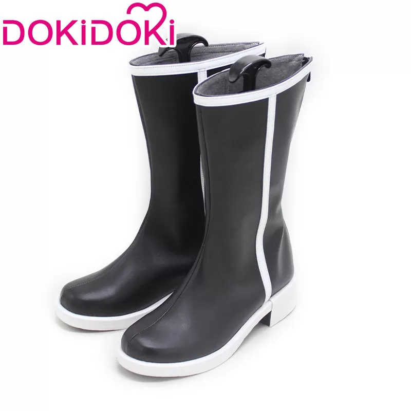 DokiDoki Anime Cosplay  Shoes Black Boots