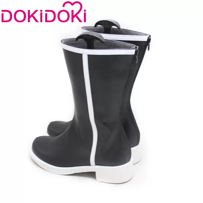 DokiDoki Anime Cosplay  Shoes Black Boots