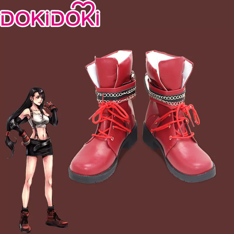 DokiDoki Game Tiifa Cosplay Shoes Tiifa Lockkhart Shoes