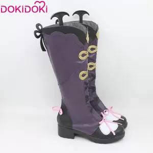 【EU 35-48】DokiDoki Game Genshin Impact Cosplay  Yun Jin  Shoes YunJin