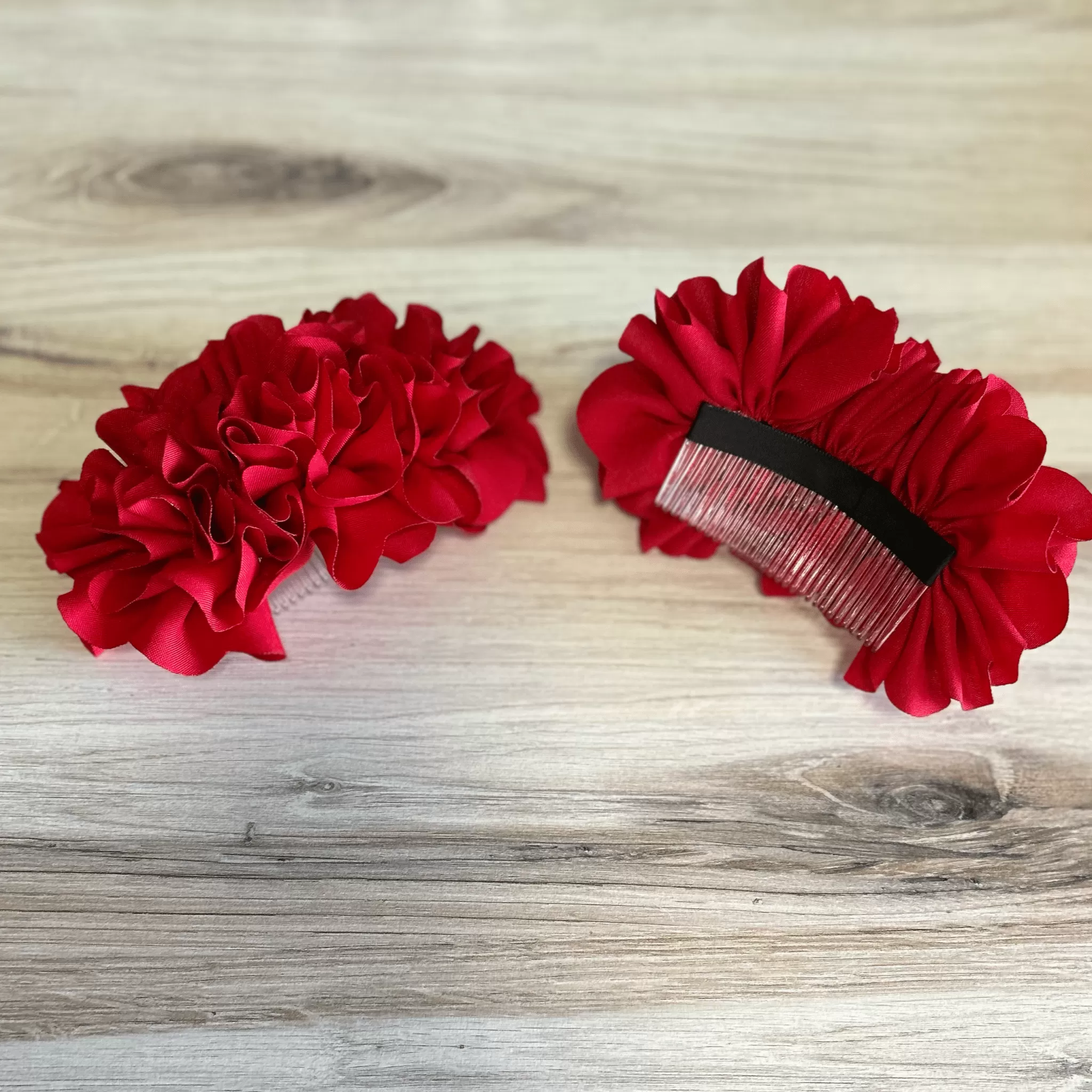 Floral Comb Hair Comb - Large