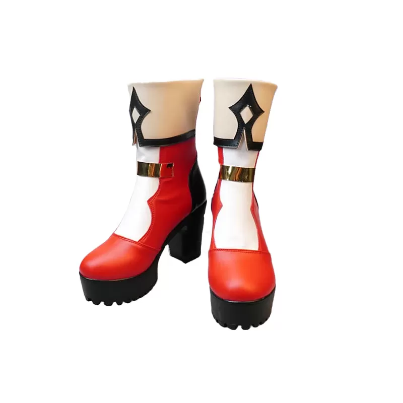 【In Stock】DokiDoki Game Genshin Impact Cosplay Charlotte Shoes Fontaine