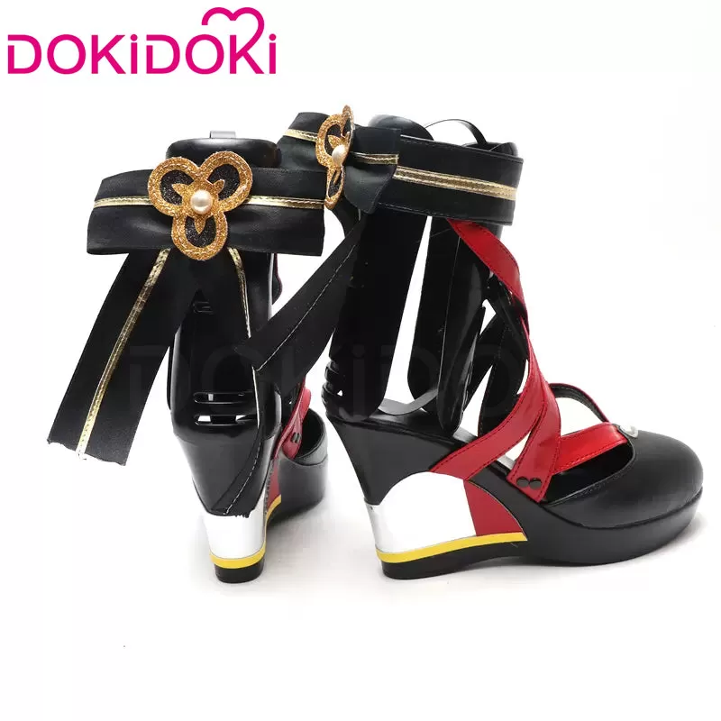 【In Stock】DokiDoki Game Genshin Impact Cosplay Chiori Shoes Fontaine