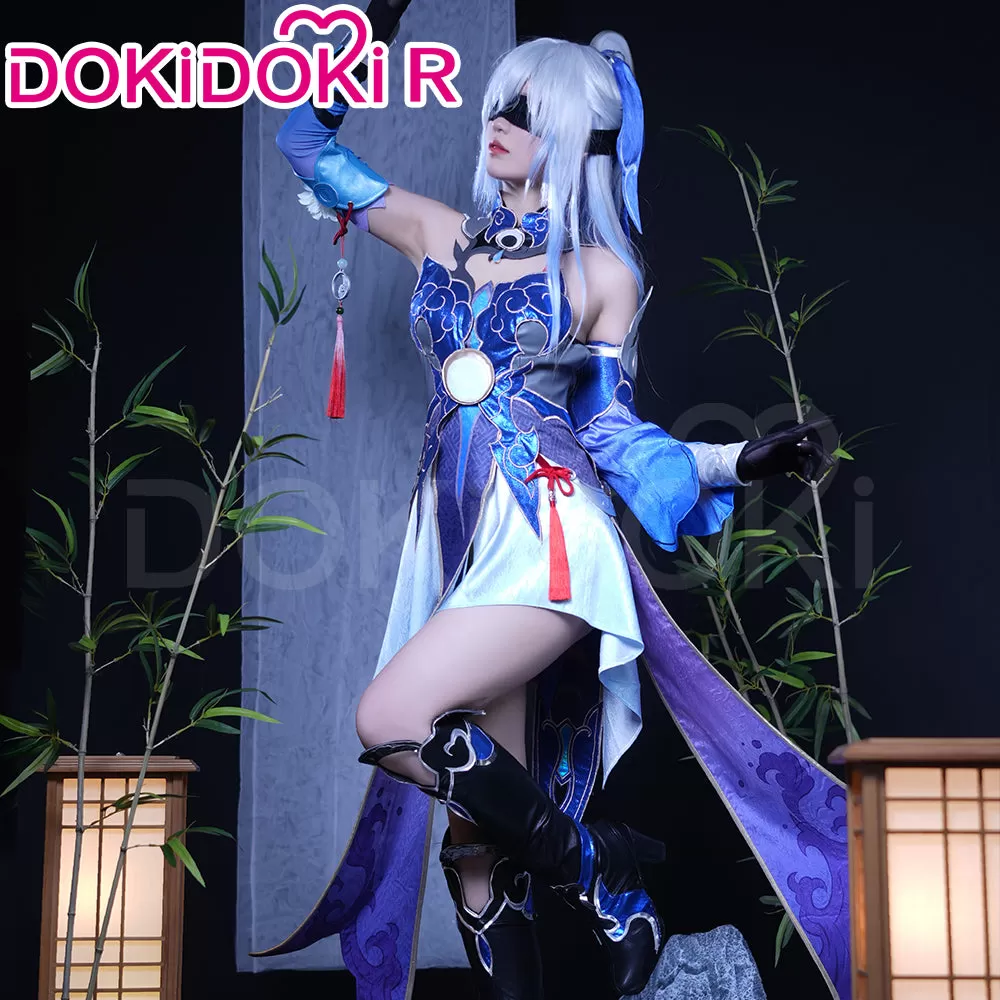 【In Stock】DokiDoki-R Game Honkai: Star Rail Cosplay Jing Liu Costume Jingliu