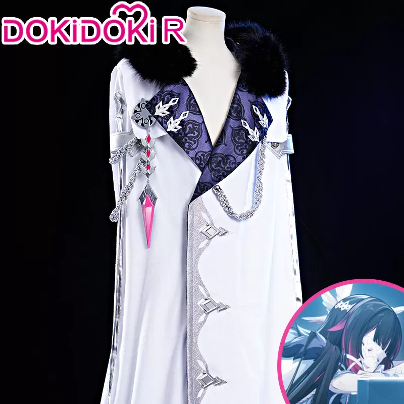 【Last Batch】DokiDoki-R Game Genshin Impact Cosplay Columbina / Pantalone / Sandrone / Il Dottore /  Scaramouche / Capitano / Tartaglia  Accessories FATUI Harbinger  Cloak Childe