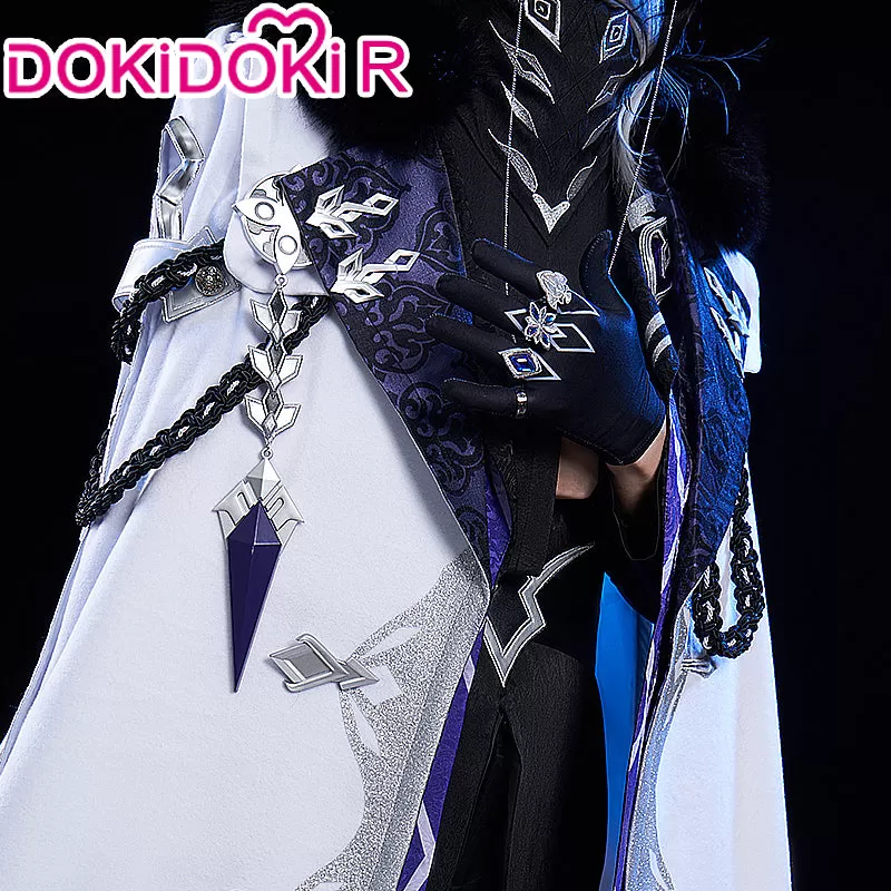 【Last Batch】DokiDoki-R Game Genshin Impact Cosplay Columbina / Pantalone / Sandrone / Il Dottore /  Scaramouche / Capitano / Tartaglia  Accessories FATUI Harbinger  Cloak Childe