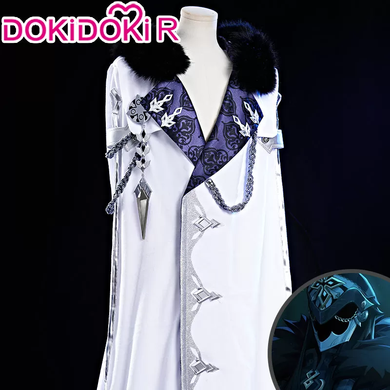 【Last Batch】DokiDoki-R Game Genshin Impact Cosplay Columbina / Pantalone / Sandrone / Il Dottore /  Scaramouche / Capitano / Tartaglia  Accessories FATUI Harbinger  Cloak Childe