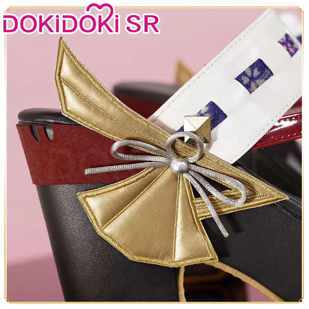 【LAST BATCH】【Partial Size Ready For Ship】DokiDoki-SR Game Genshin Impact Yae Miko Cosplay Costume / Shoes