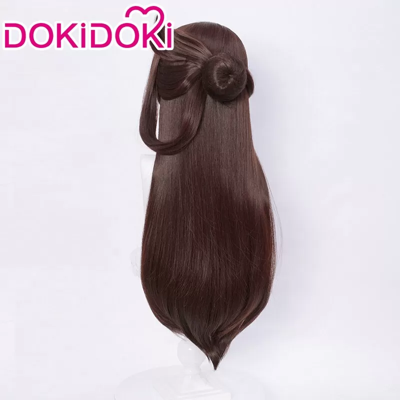 【Ready For Ship】DokiDoki Game Genshin Impact Cosplay Beidou cosplay  Wig Women Long Brown Wig / Accessories