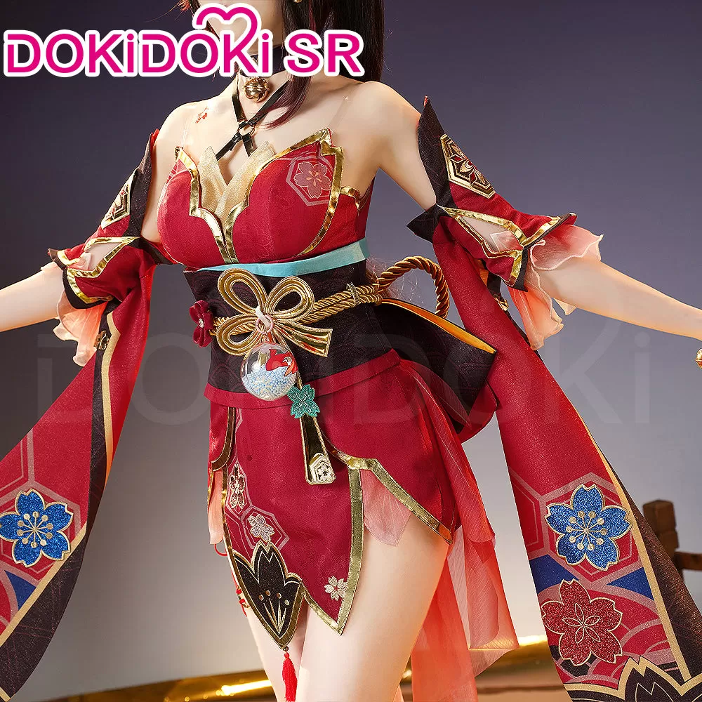 【Ready For Ship】DokiDoki-SR Game Honkai: Star Rail Cosplay Hanabi Costume / Shoes Miss Sparkle