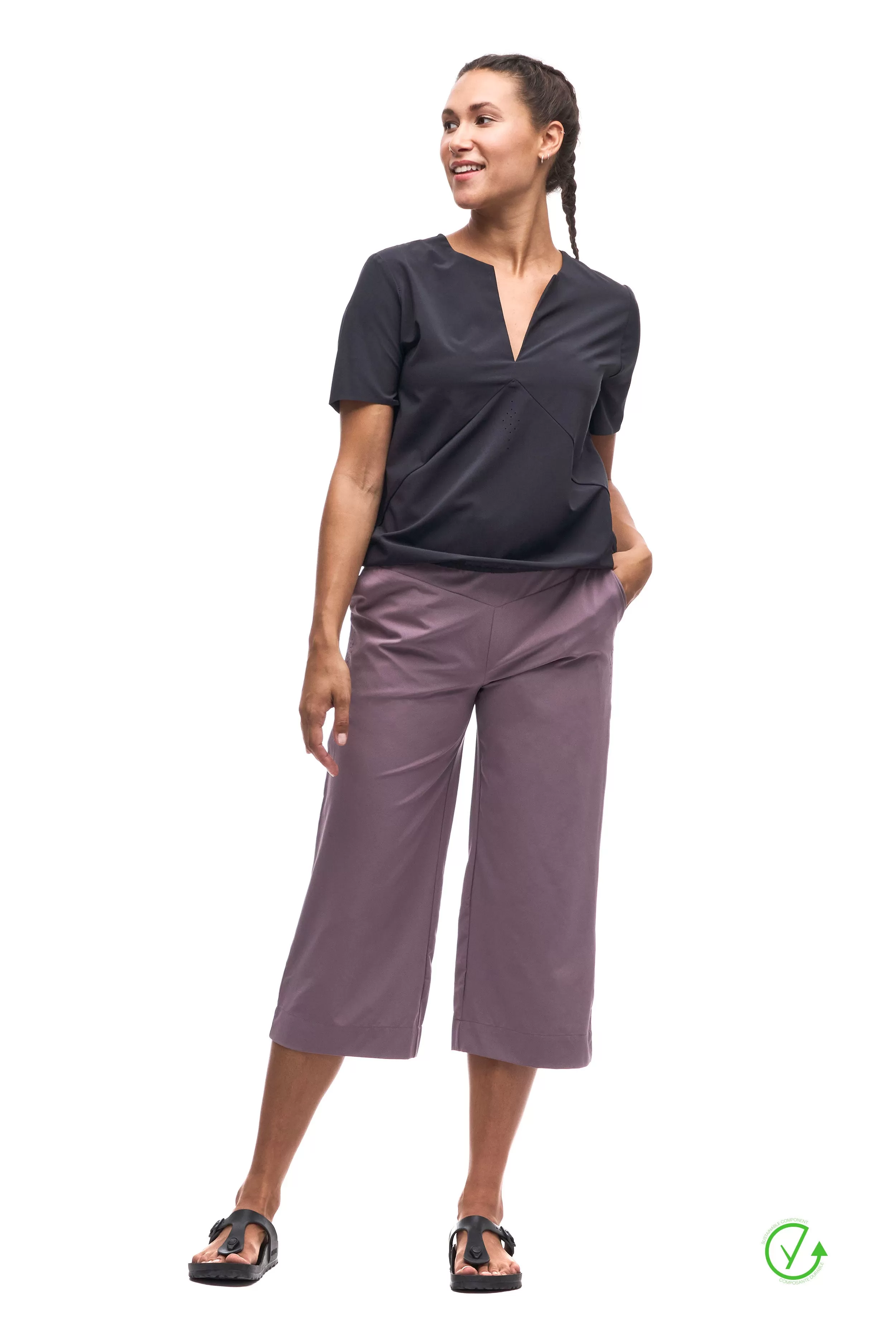 Regular Waist Wide Leg Pants EPESI II