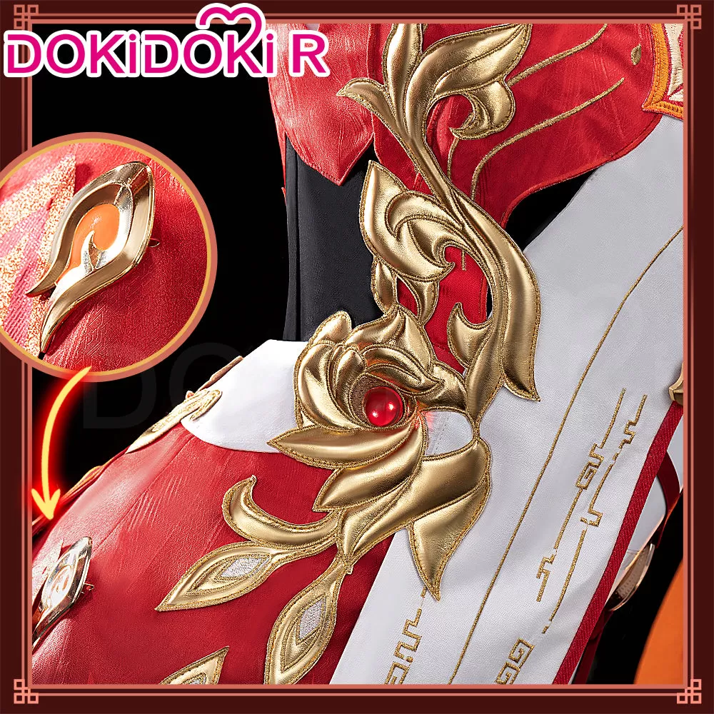 【S-XL】DokiDoki-R Honkai Impact 3rd Cosplay Fuhua Costume / Shoes Cover Fu Hua Fenghuang of Vicissitude