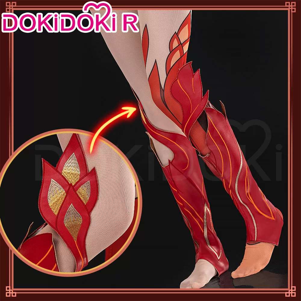 【S-XL】DokiDoki-R Honkai Impact 3rd Cosplay Fuhua Costume / Shoes Cover Fu Hua Fenghuang of Vicissitude