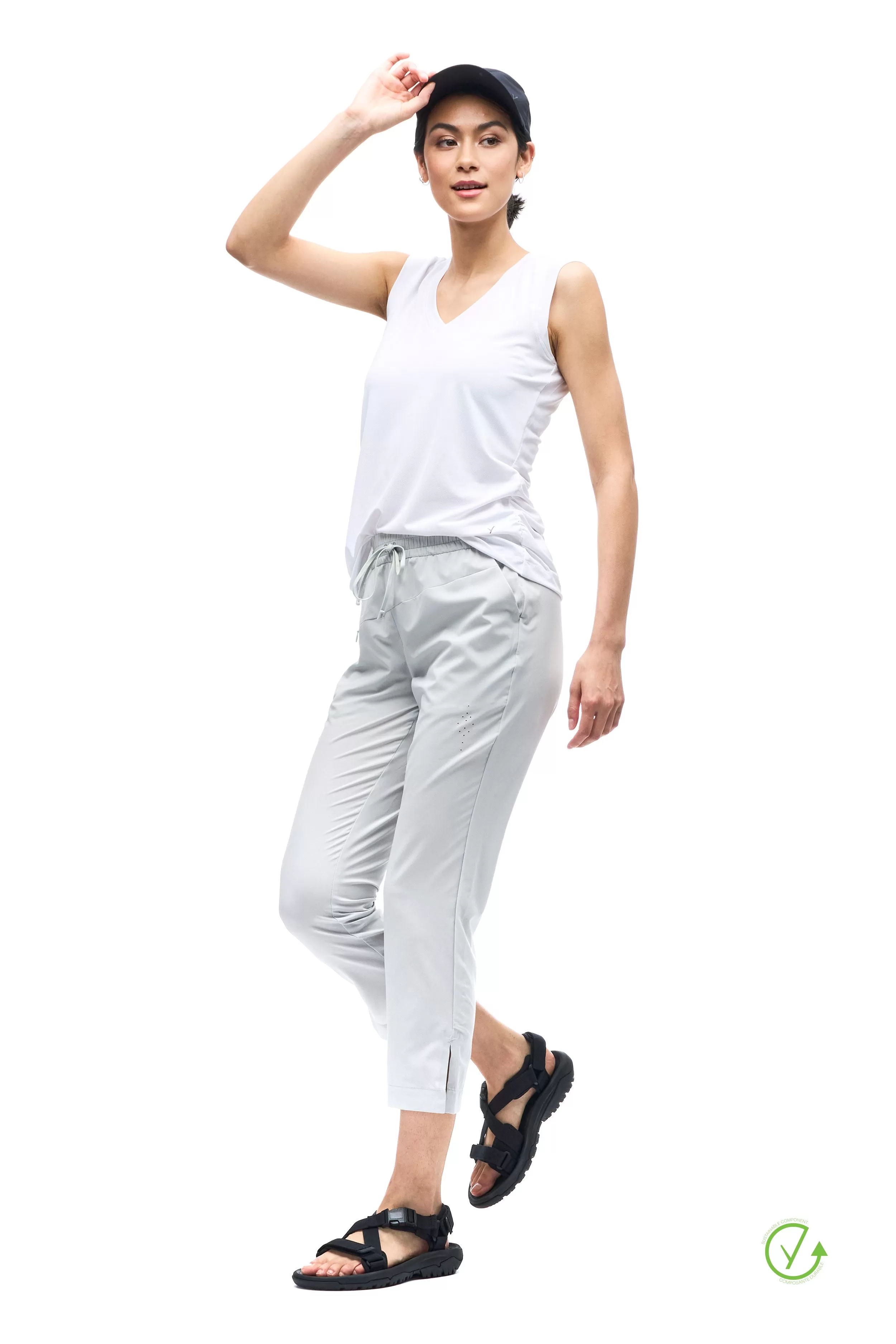 Straight Fit Capri Pant PANTO