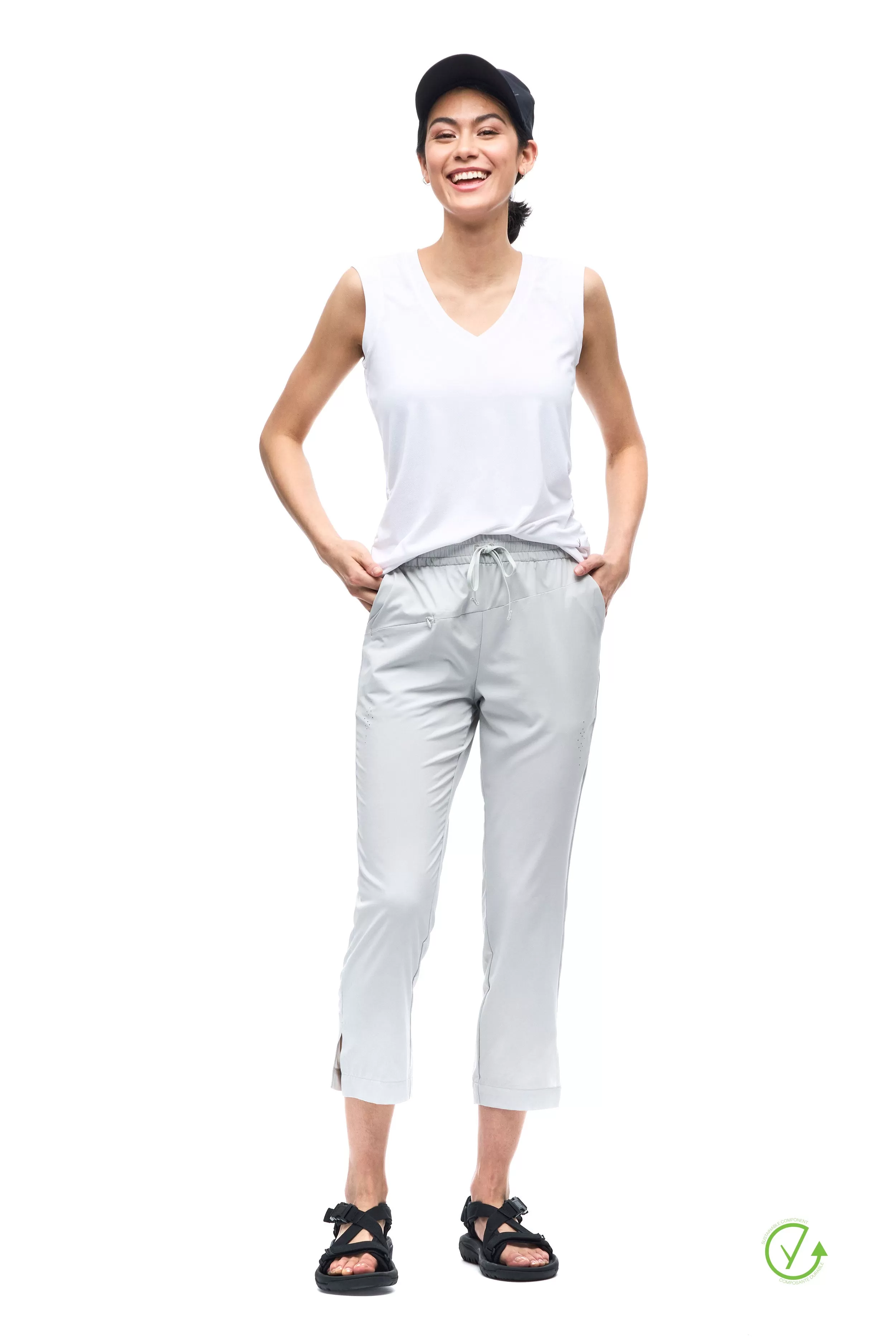 Straight Fit Capri Pant PANTO