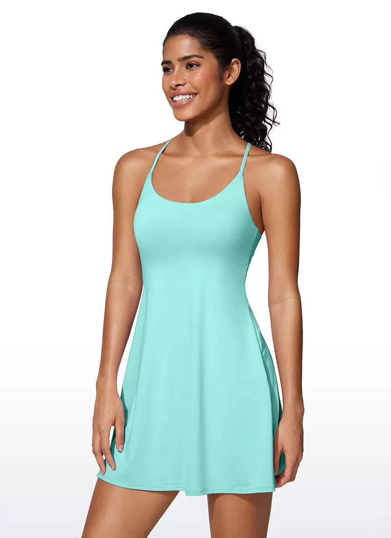 UPF 50  Shorts Lined Built-in Bra Tennis Dress