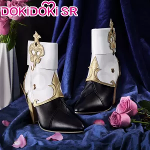 【US LOCAL SHIPPING 】DokiDoki-SR Game Genshin Impact Cosplay Clorinde Fontaine Shoes