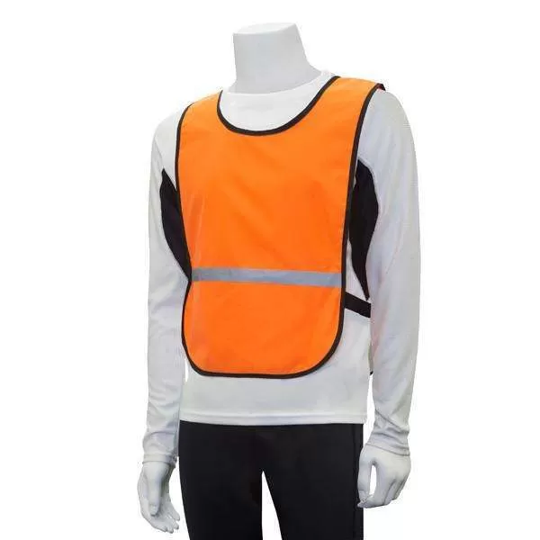 Vizi Reflective Bib in Safety Orange