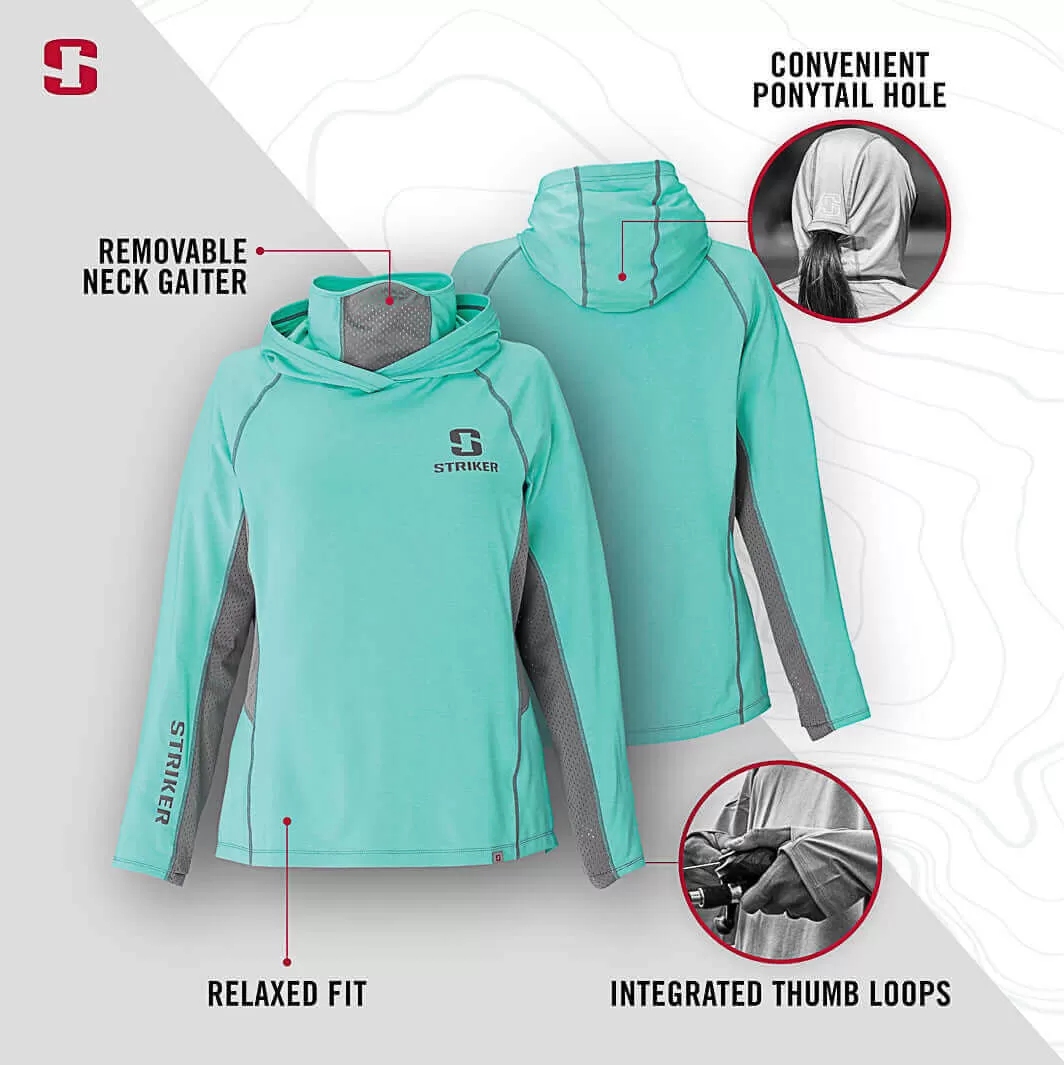 Women's Guardian Hoody - Aqua Heather