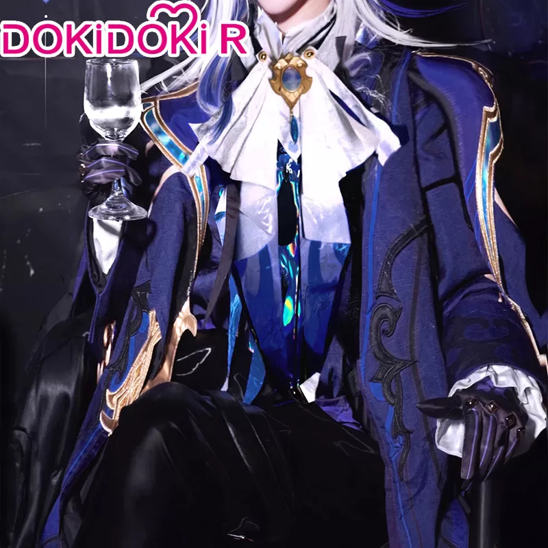 【XL  Ready For Ship】【In Stock】【Size S-2XL】DokiDoki-R Game Genshin Impact Cosplay Neuvillette Costume Fontaine