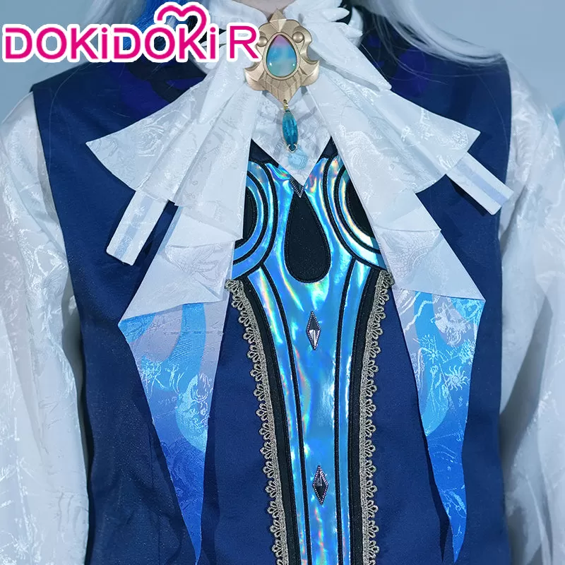 【XL  Ready For Ship】【In Stock】【Size S-2XL】DokiDoki-R Game Genshin Impact Cosplay Neuvillette Costume Fontaine