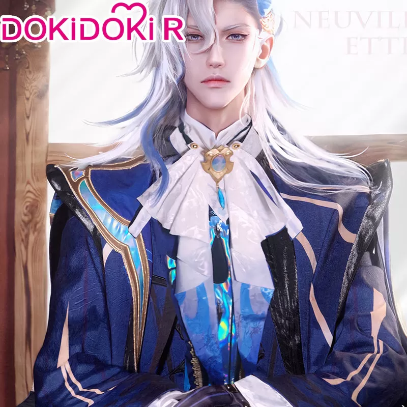 【XL  Ready For Ship】【In Stock】【Size S-2XL】DokiDoki-R Game Genshin Impact Cosplay Neuvillette Costume Fontaine